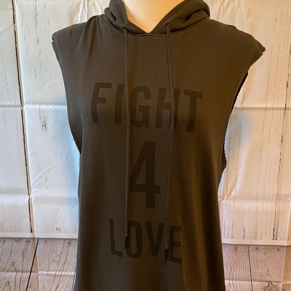 Zadig & Voltaire Tops - Zadig & Voltaire Gray Hoodie Tunic NWOT